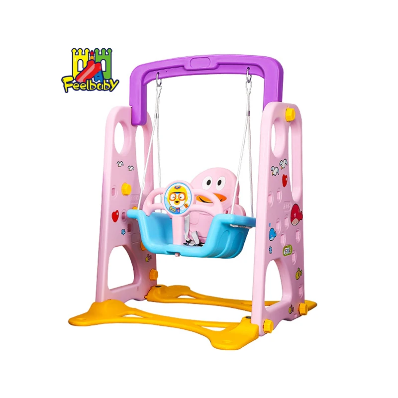 Feelbaby high quality new design indoor plastic baby swing
