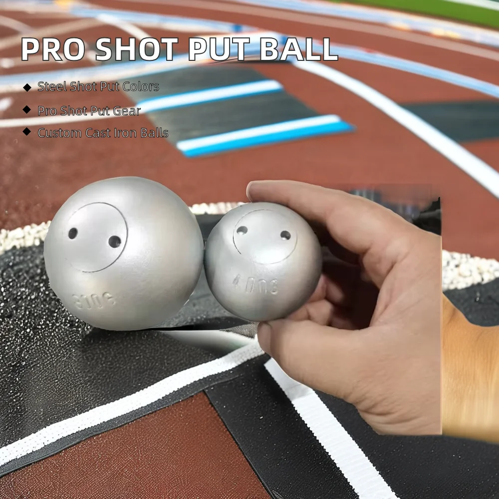 Professional Track and Field Equipment Colorful 4kg Steel Shot Put Ball