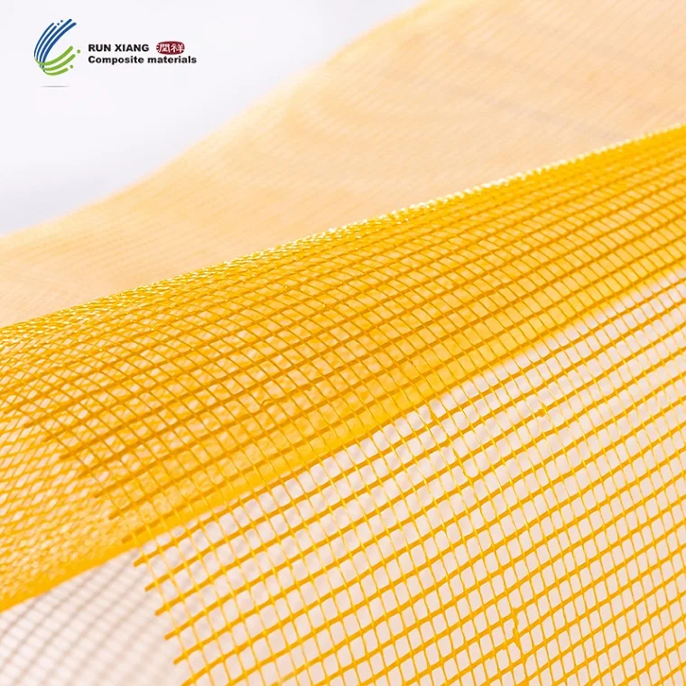 Factory sale fiber glass mesh fabric plain woven 5*5mm 300g glass fiber reinforcement mesh for concrete
