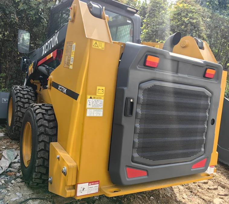 China Mini 3.7ton Skid Steer Loaders Wheel Skid Steer Loader XC770K for Sale