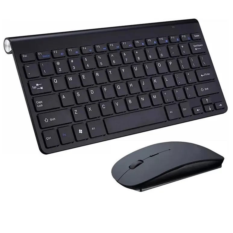 High Quality Wireless Keyboard Mouse Combos 78Keys Mini BT Keyboard And Mouse Set For TV Laptop