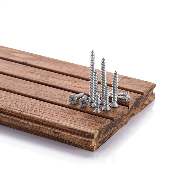 304 Stainless Steel Self-tapping Screw Set M4.2 Phillips Countersunk Head Self Tapping Screw for Metal