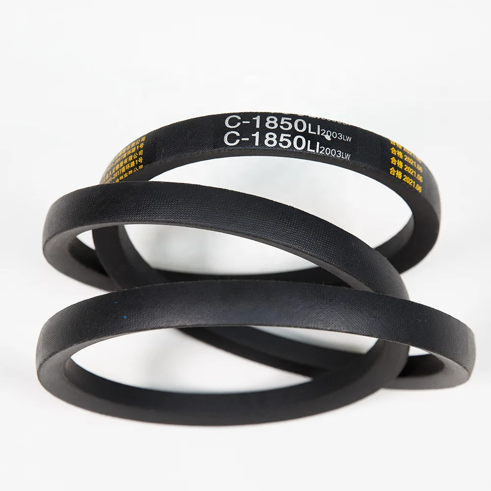 Classical rubber banded v-belt wrapped High Quality Rubber Wrapped V-Belt A B Type For