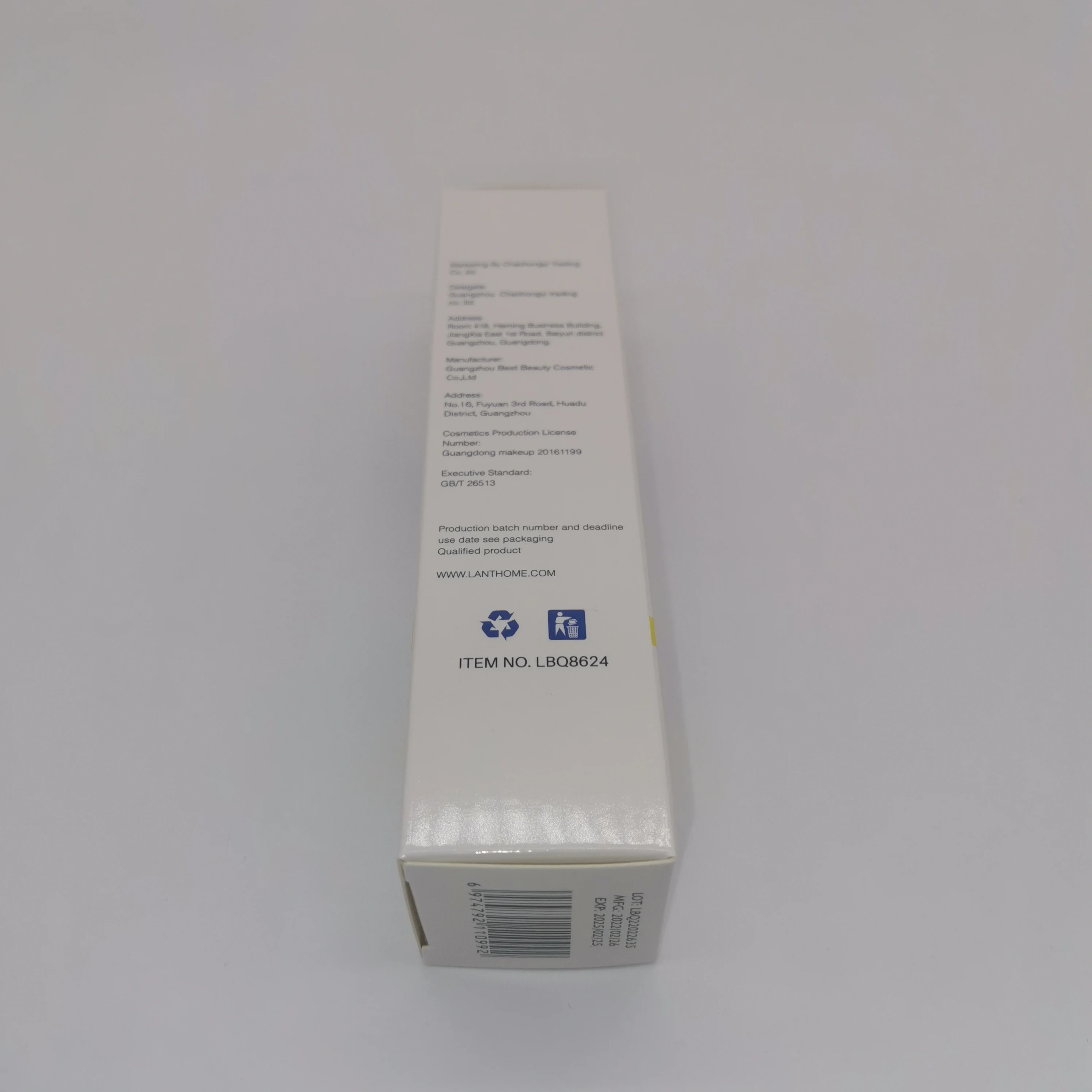 Cosmetic Perfume Recycle Eco Friendly Custom Printing Paper Box