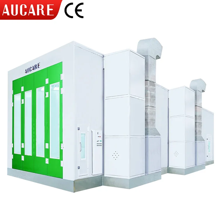 Electricity heating truck and large equipment painting oven industrial spray booth with Dust Extraction System