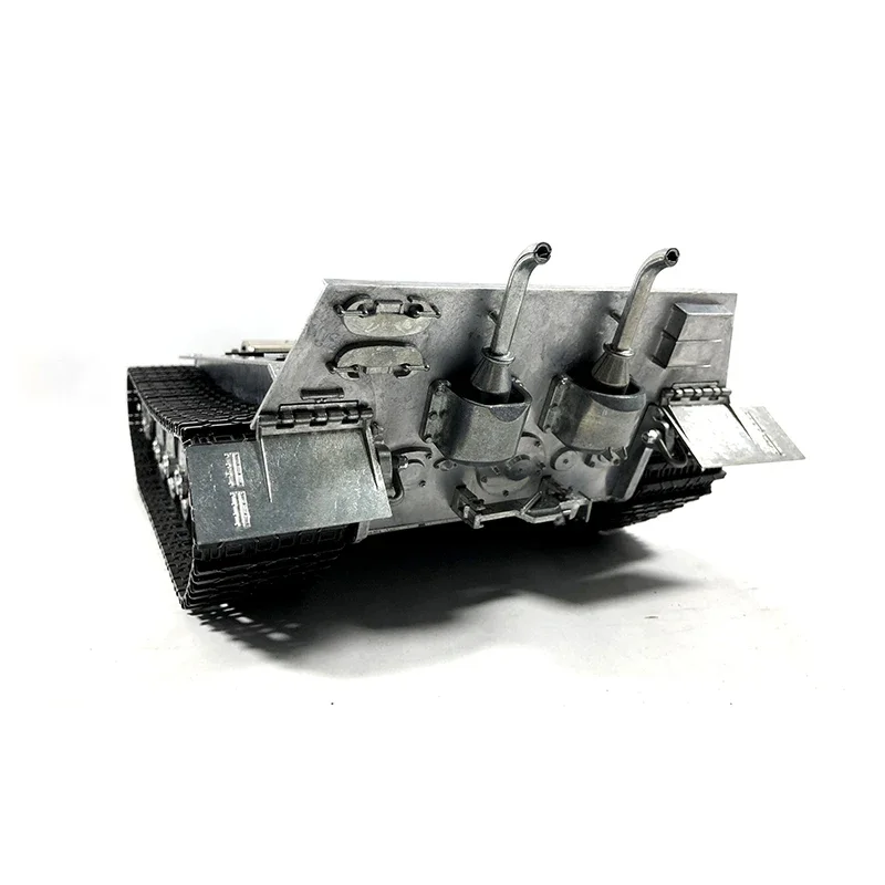 MATO 1/16 RC Metal Chassis King Tiger Tracks Sprocket Idlers Road Wheels Gearbox Rc Toy Part