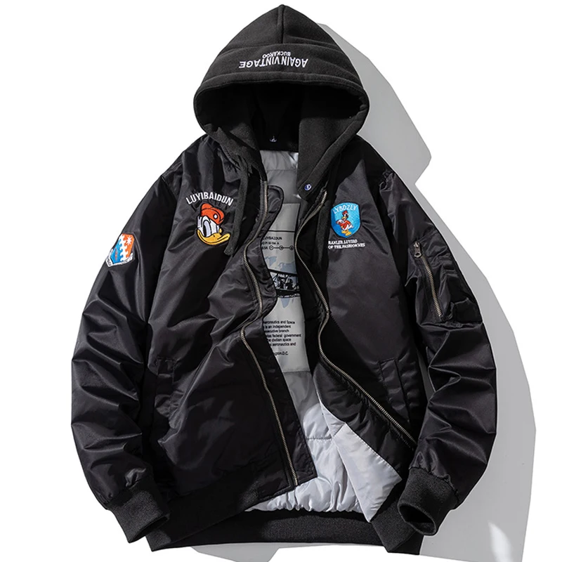 2022 Chinese manufacturer hot sale fashion MA-1 mens sublimation blank jacket bomber clothes