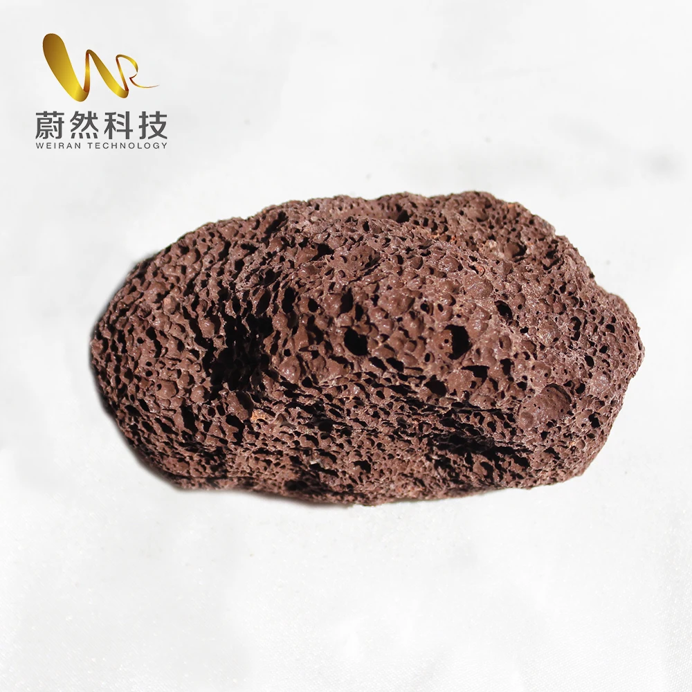 Red Lava Rocks Natual Volcanic Stone Extrusive Rock Scenic Spot Pelelith Rocks Paving Landscape Pebble Decoration
