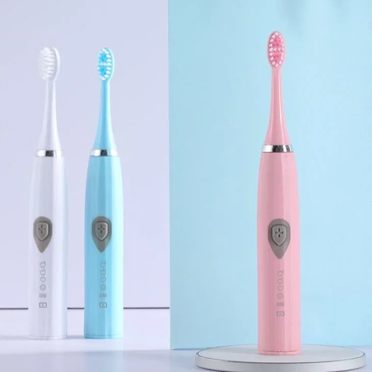 IPX7 Adult electric toothbrush Optional rechargeable battery vibratory tooth cleaning rechargeable electric toothbrush