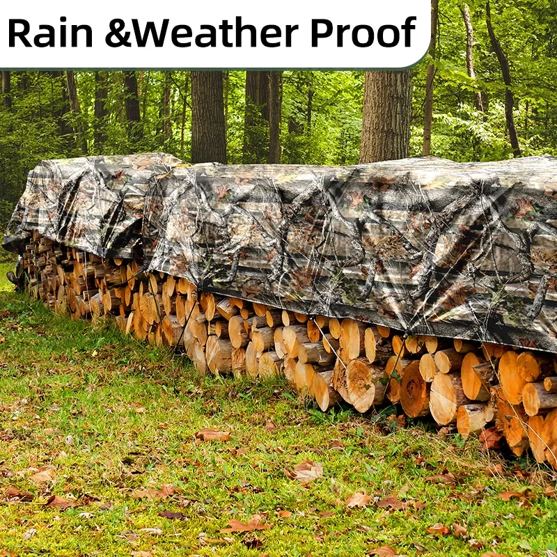 china 4x5 5x8 ready made sheet supplier printing heavy duty water resistant camouflage tarp pe tarpaulin