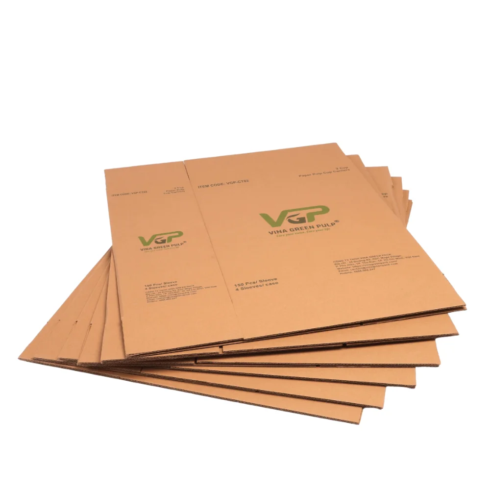 Manufacturers Hand Corrugated Extra Large Cardboard Box Insulated Handbags Custom Logo Moving Shipping Made In Vietnam
