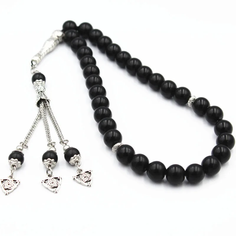 33 beads Shungite Muslim rosary beads radiation protection religion