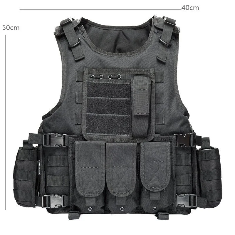 Tactical air gun color bullet vest