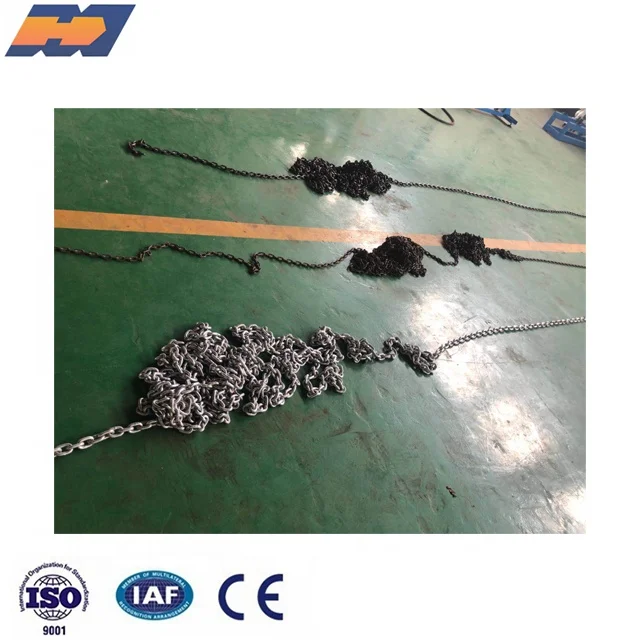 Plastic Half Wrapped Chain Production Line Elevator Chain coating machine