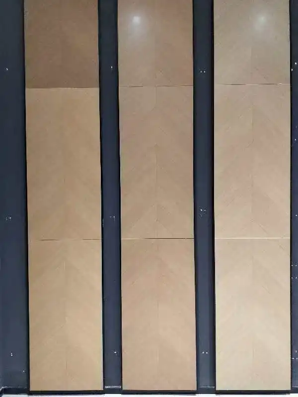 Wood Grain Brick Wall Porcelain Foshan Source Factory Antique Glazed Tiles 600*1200mm Floor Tiles Living Room Direct 60*120cm