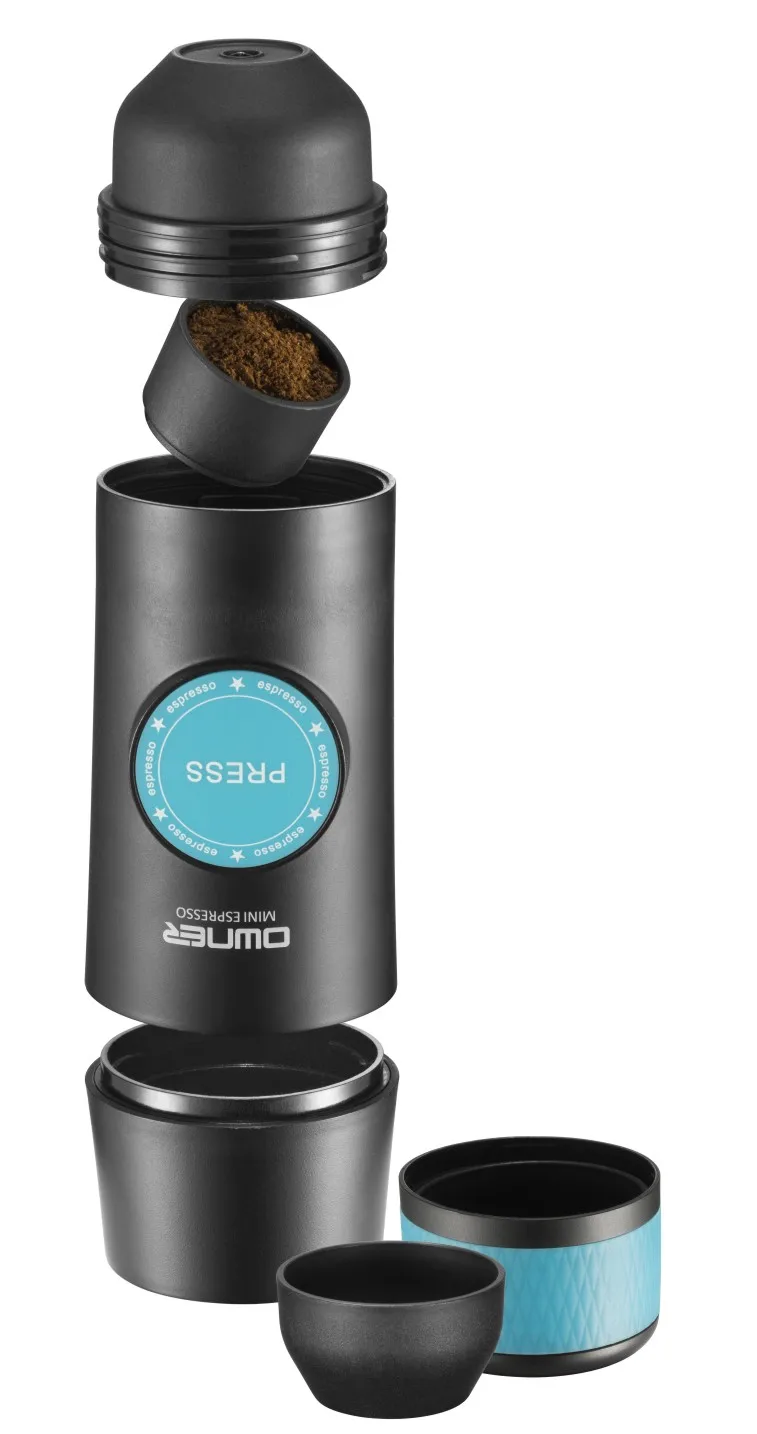 2022 personal mini  espresso coffee maker small machine with battery 15 bar for school