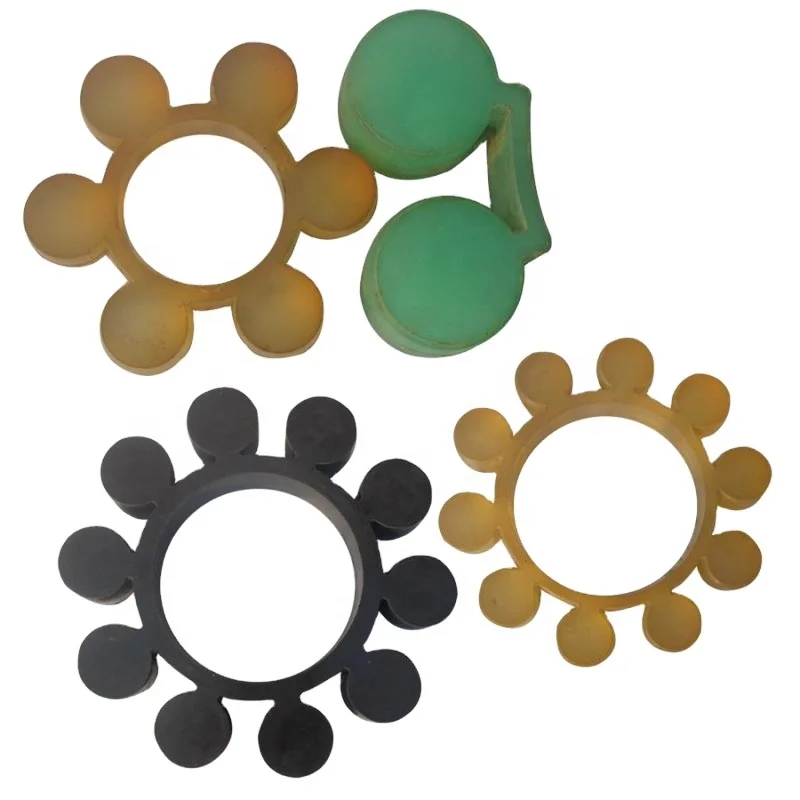 Custom Rubber Couplings Elastic Buffer/plum Pad Spider Elastomer/polyurethane Coupling Cushion