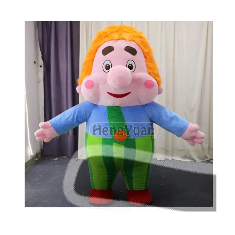 2m/2.6m/3m Black Inflatable Polar Bear Mascot Advertising Animal Wearable Walking Mascot Party Costume for Adult