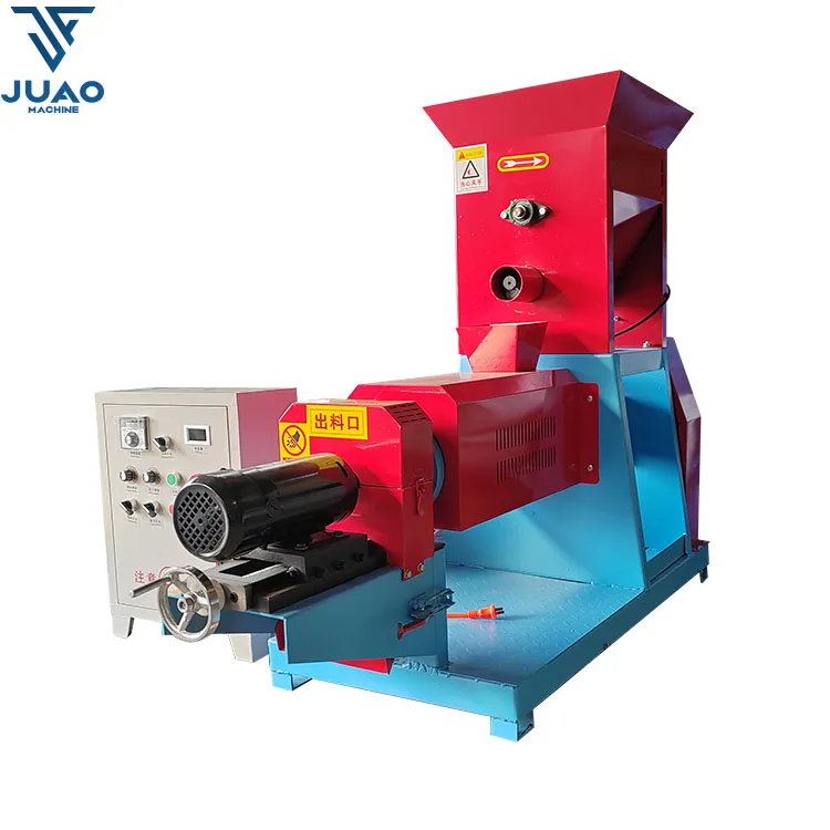 Farming Soybeans Expander Full Fat Soya Extruding Machine Floating Fish Feed Extruder