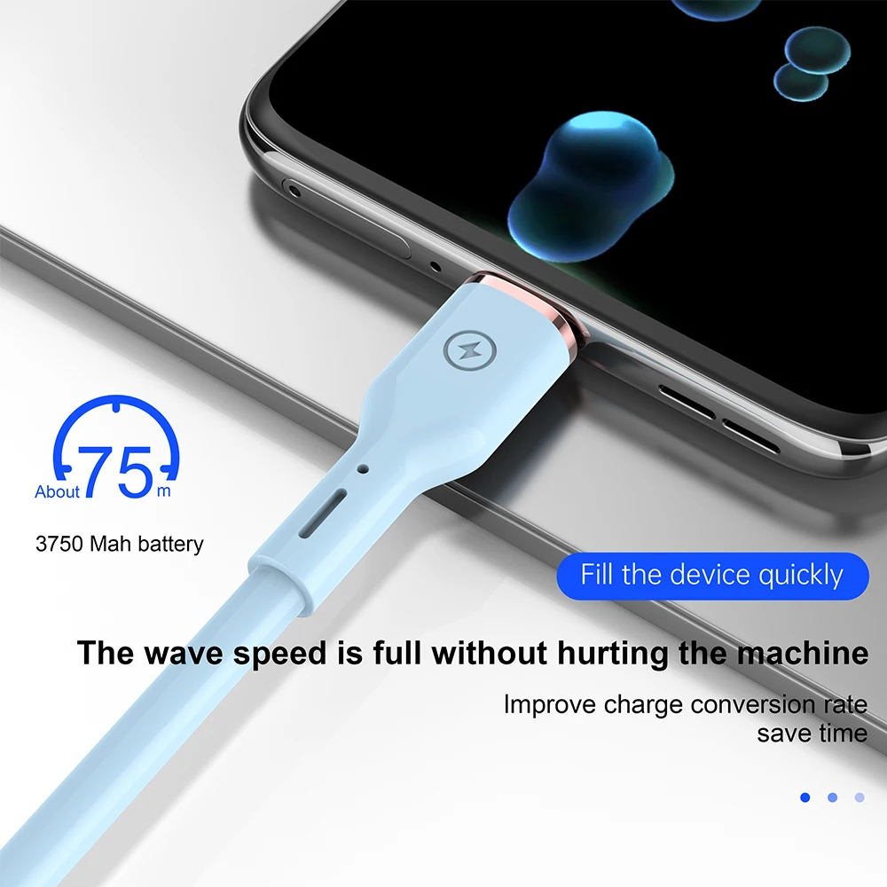 2023 New Fashion Durable Real Liquid Silicone Wire 60W USB C to Type C Fast Charging for Mackbook Pro USB Charge Cable