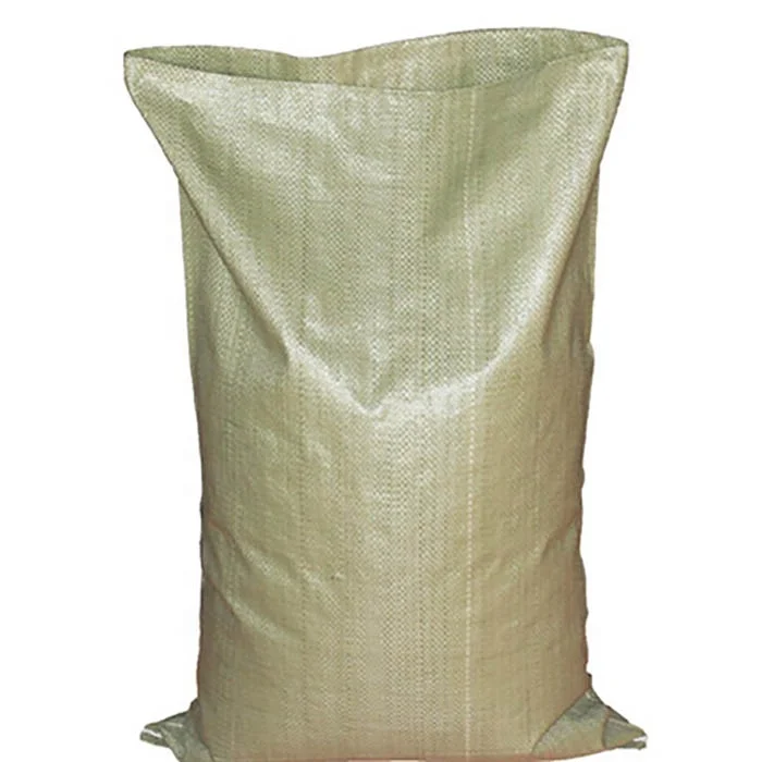 
Yufeng jutezak 150kg heat seal double stitch polyethylene karung guni custom woven bag for packing garbage vegetable food wheat 
