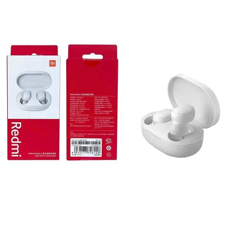MI Redmi Airdots 2 Earphones Wireless Headphones Earbuds In Ear Sport Music Outdoor Headset with Mic