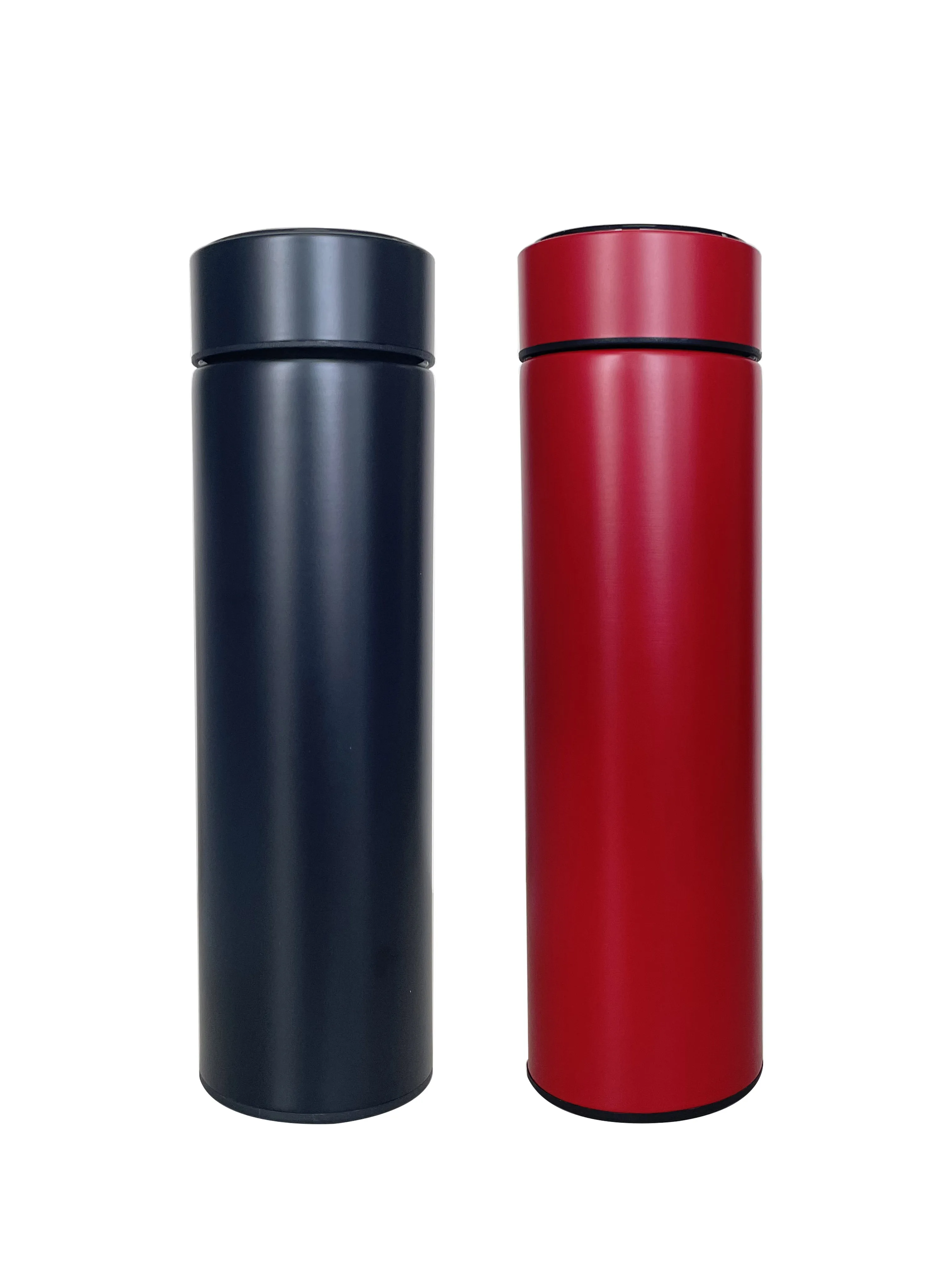 Custom Logo Double Wall Vacuum Insulated Stainless Steel Thermos Flask LED Temperature Display Smart Water Bottle