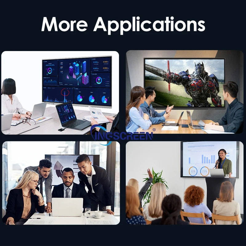 INGSCREEN OEM ODM 55-110 Inch Class/meeting Smart Board Interactive Digital Whiteboard