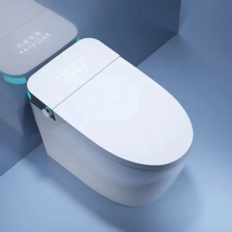 New high end floor mounted automatic flush electric toilet bathroom ceramic intelligent smart toilets