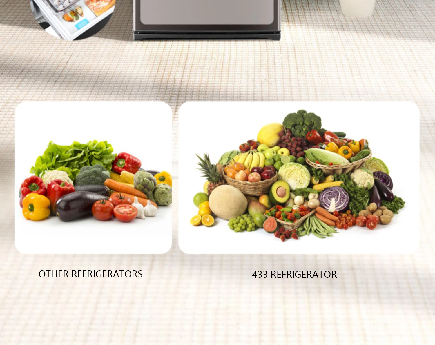 Japanese frequency conversion energy-saving embedded multi door large capacity household refrigerator