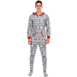 Wholesale Pajamas Regular Fit Men pajamas set Christmas style Sleepwear for man