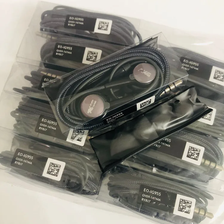 high quality Stereo S8 s9 cell phone AKG Headphone IG955 Earphone hands free For Samsung Galaxy S10 S9 S8 In-Ear Headset