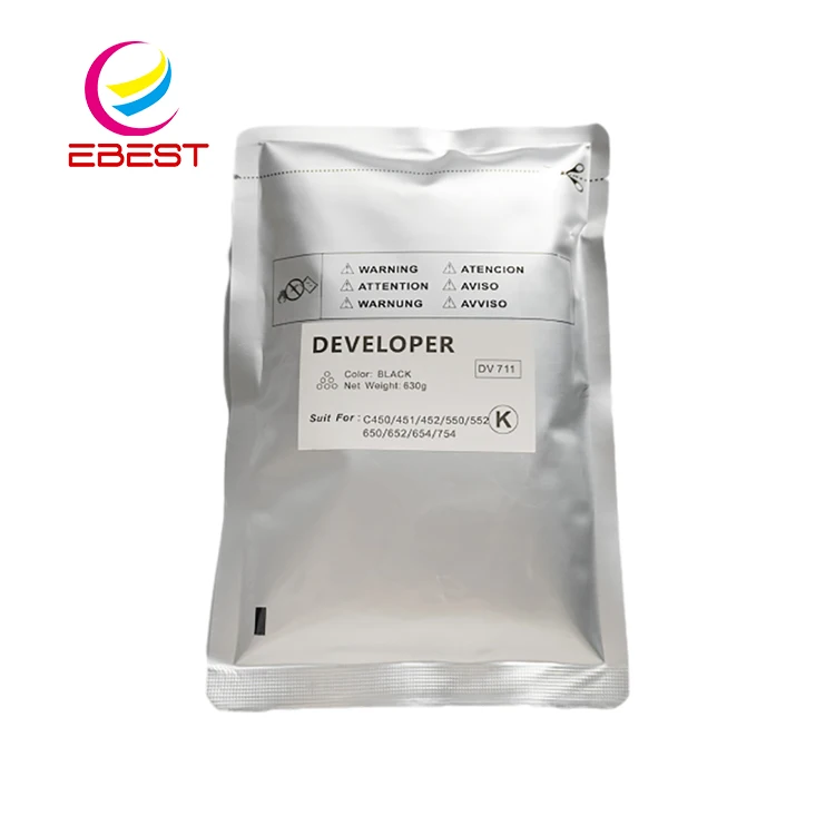 Лучшая заводская цена совместимая с Konica Minolta DV711 Developer Bizhub C450 C451 C452 C550 C552 C654 C754 порошок проявителя