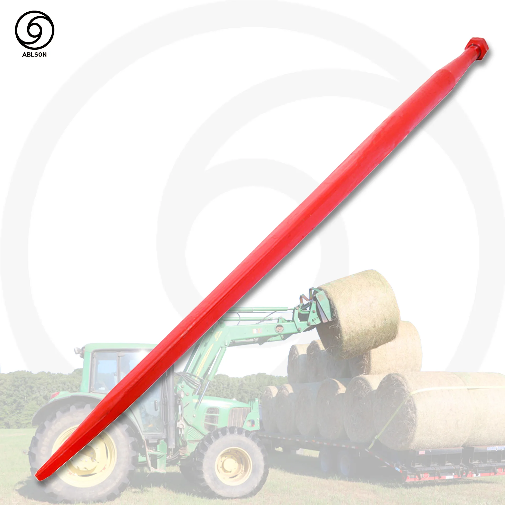 Кованые прямые зубцы для трактора погрузчика сена с копьем и зубцом тюков Трактора Deutz