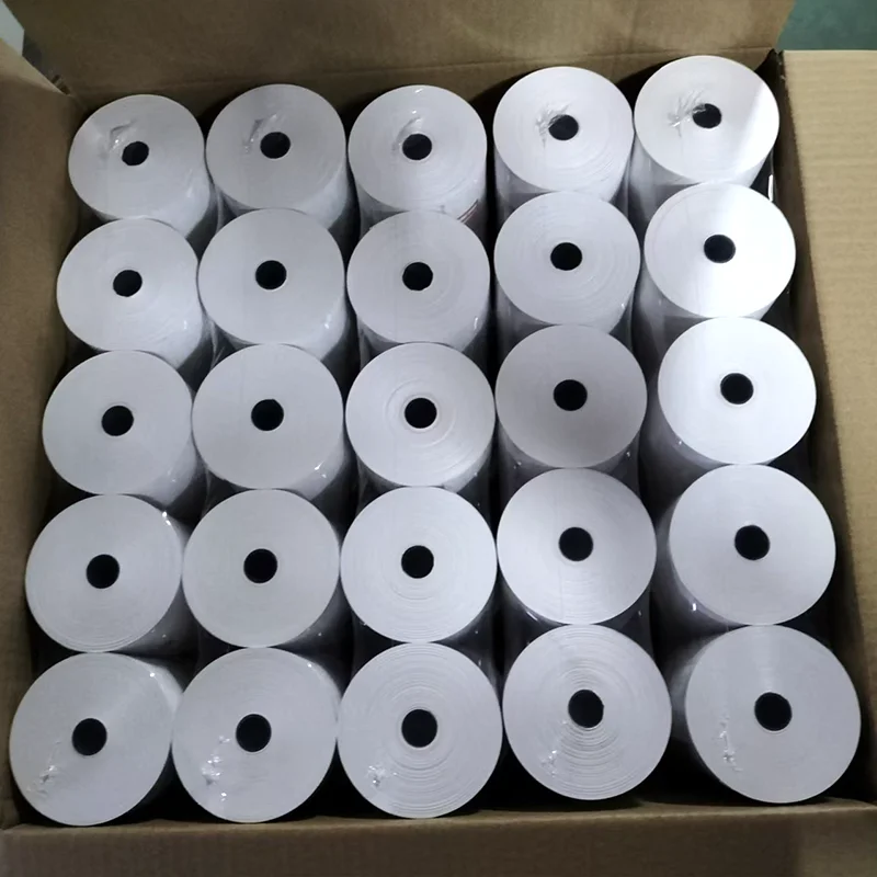 ATM pos paper roll making machine 76mm 40 meter thermal paper roll cutter for taxi meter