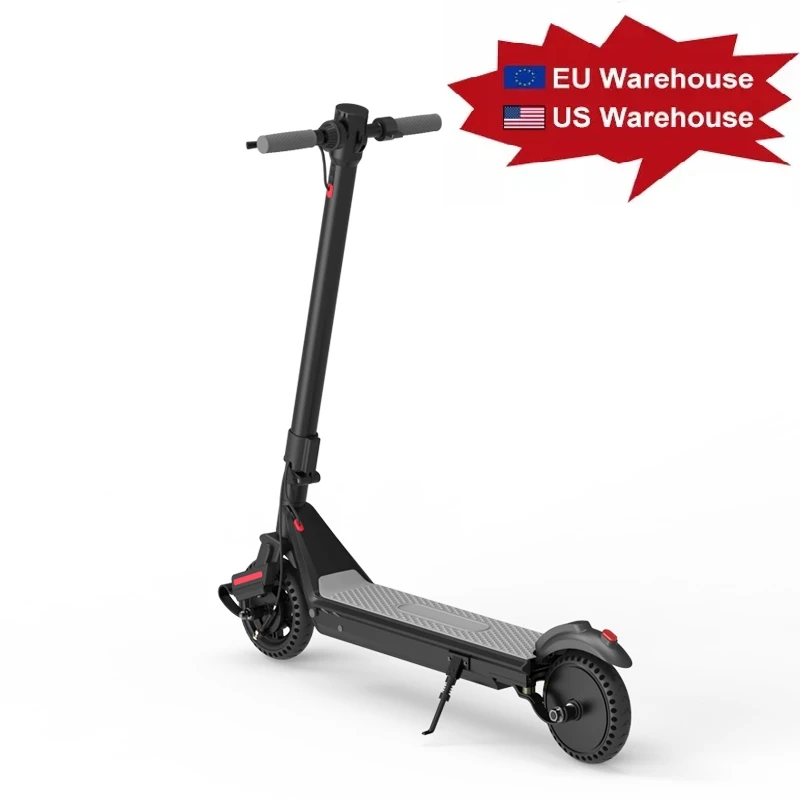 Quality Goods 380W Dual Motor Two Wheel 8.5 Inch Powerful Fat Tire Off Road  Electric Scooter Warehouse Europe