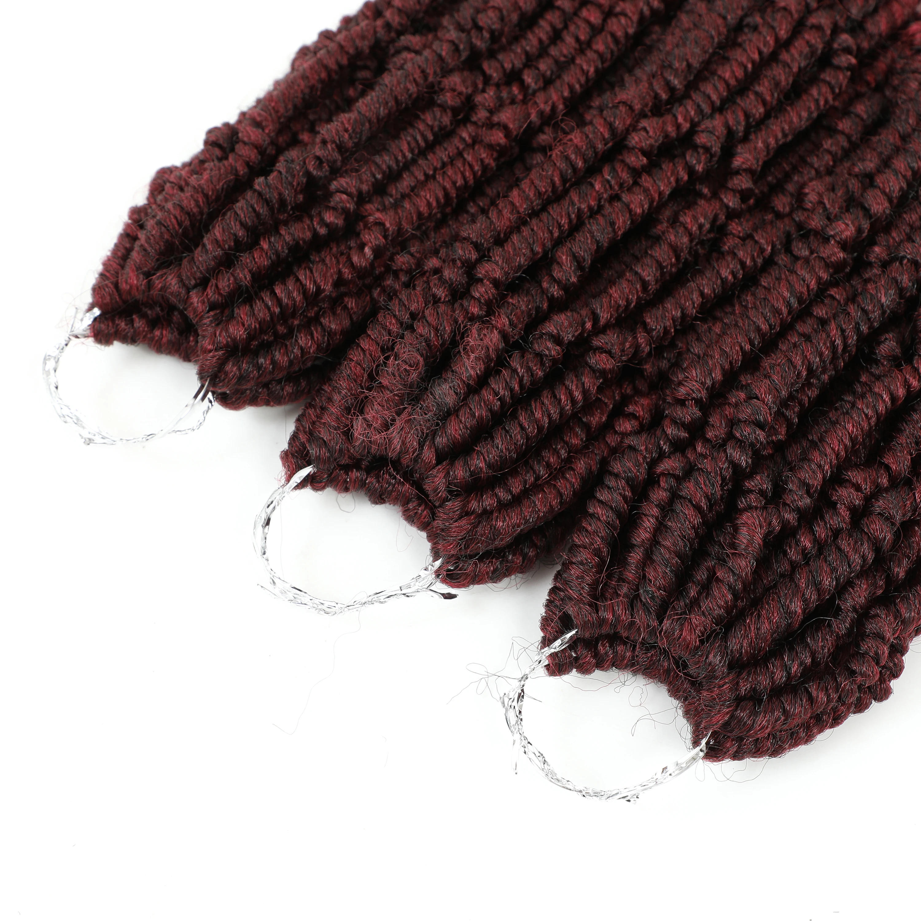 Bomb Twist Hair Spring Passion Twist Crochet Hair Prelooped Dreadlocks Synthetic Braids Hair Extension