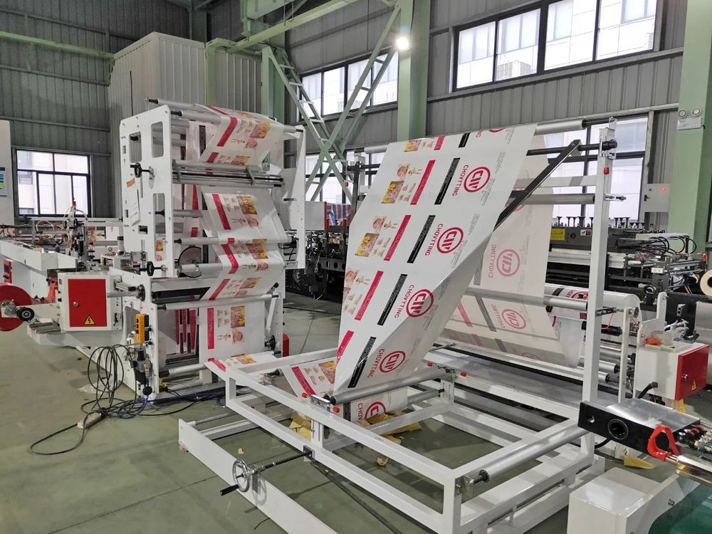 Пластиковый полиэтиленовый LDPE материал и новое состояние полиэтиленовая петля ручка машина для изготовления мешков для покупок