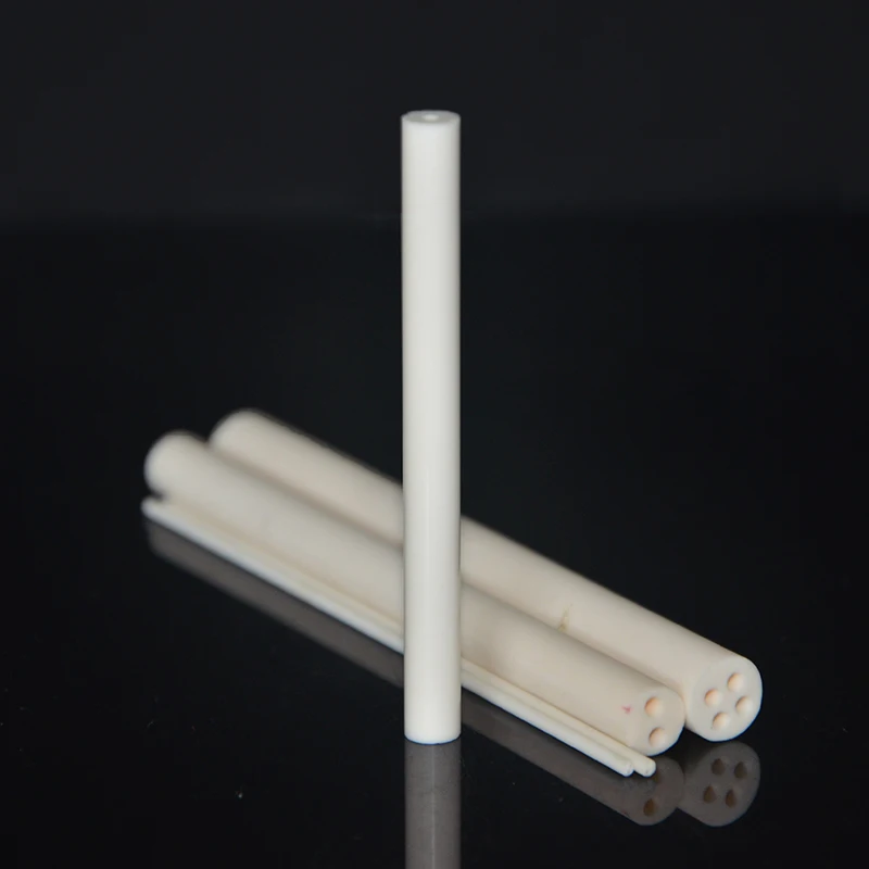 High Quality Porcelain Insulation Quadrate Ceramic Pipe 99% Al2o3 Alumina Ceramic Tube