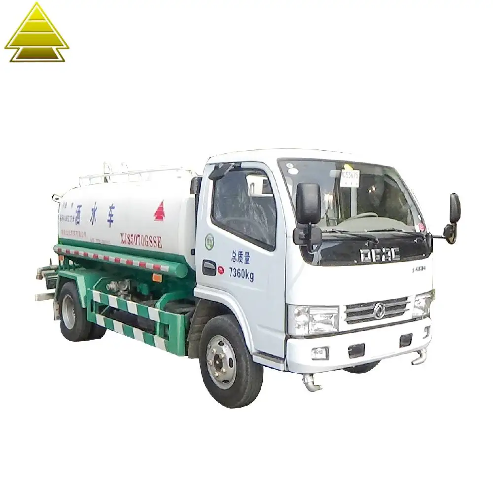 Hot sale 4000 liters tank car watering car Urban sanitation vehicle, Road greening sprinkler