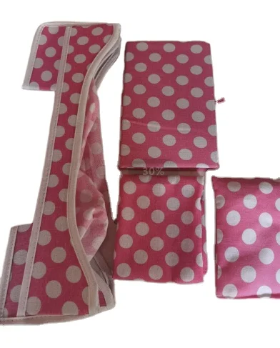 6 Pcs 18 Inch Girl Doll Accessories Baby Doll Bed by Sleeping Board Bed Sheet and Pillows and Baby Doll Furniture