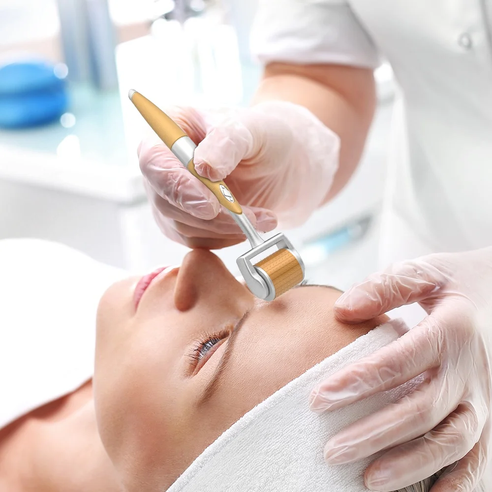 Face Brow Hair Scalp Micro needle roller GTS 192 portable and convenient beauty tool with high quality good price