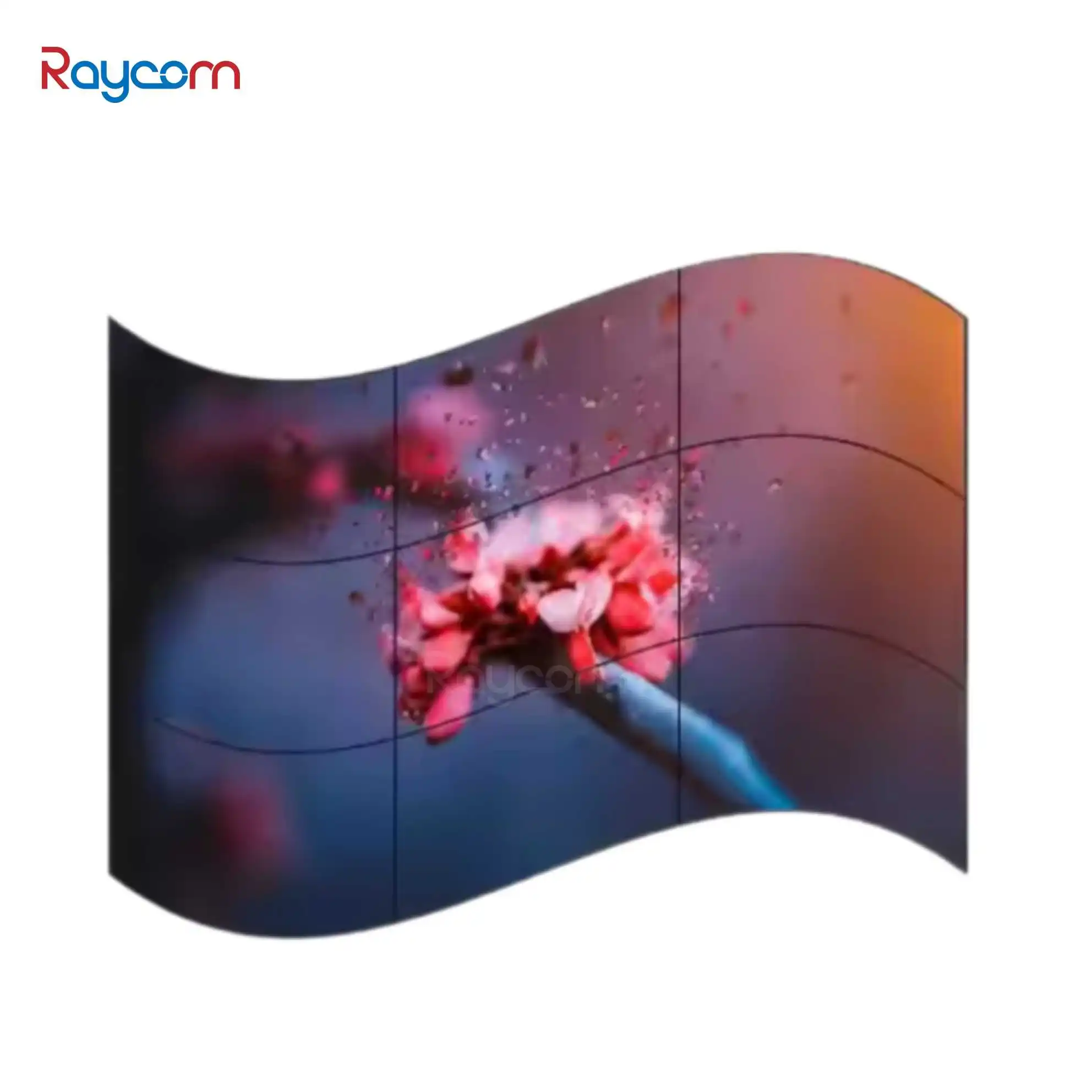Raycom ooled мягкий экран для помещений P3 модель самообслуживания бизнес-Видео Функция розничный магазин торговый центр цифровой плакат