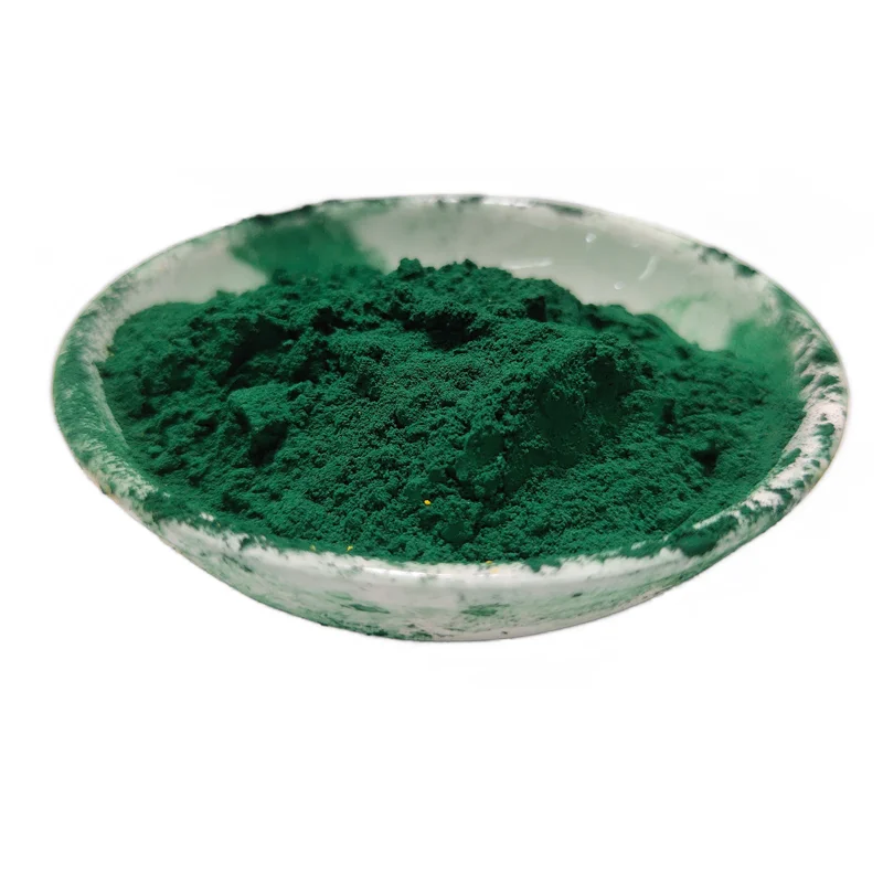 Органический пластиковый пигмент оксид железа Зеленый неорганический пигментный продукт