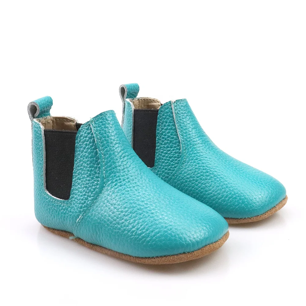 little kids warm boots outdoor safety custom leather wholesale baby shoes