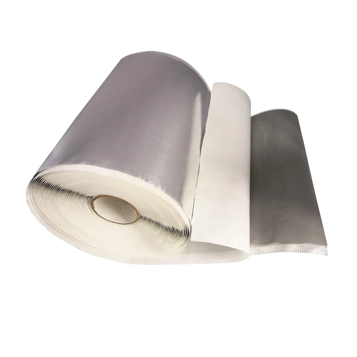 Waterproof Aluminum Foil Grey Alu Butyl Rubber Tape For Metal Roof