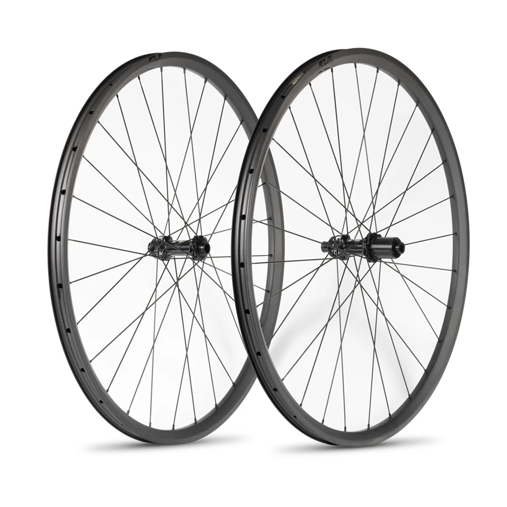 MW-02-D 29er MTB карбоновая колесная пара XC колеса для горного велосипеда 6-болты 24 мм обода/бескамерная колесная пара HG/XD/MS 11V/12V