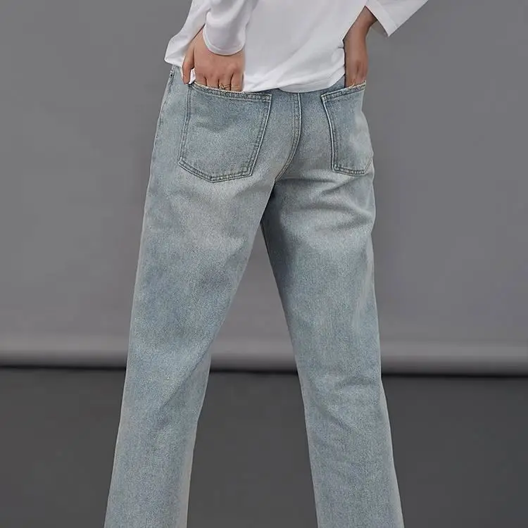 Популярные товары, высокие женские джинсы с популярной скидкой и бесплатным образцом