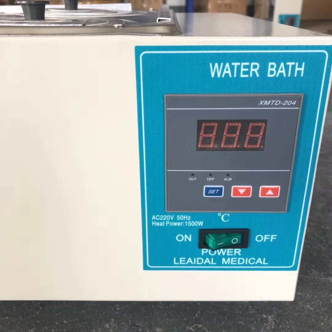 Лабораторная термостатическая ванна с 2 рядами и 8 отверстиями