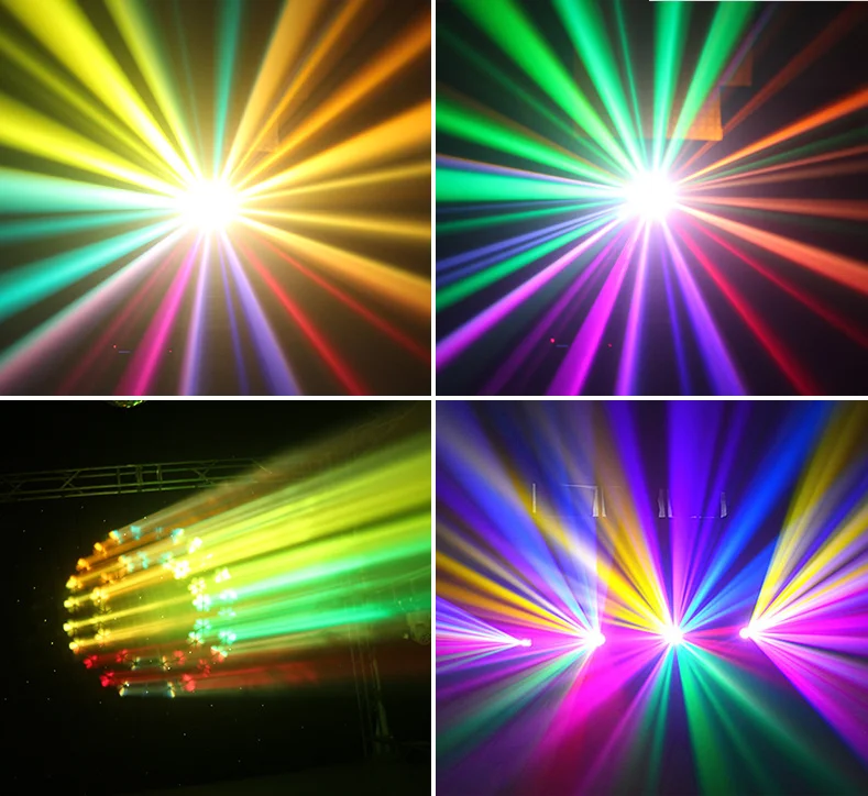 MITUSHOW High Brightness Sharp Beam Halogen Bulb 280w 10R Rgbw Shaking Head Stage Disco Line Wedding Lighting Effects Bar Club